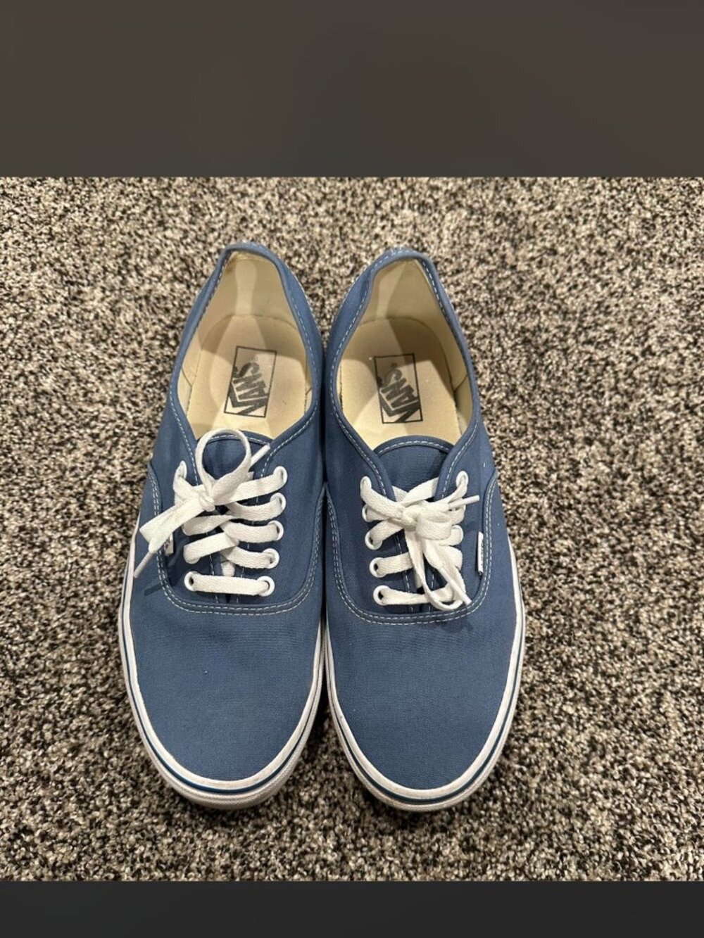 Vans Men's Blue Trainers - M 10.5